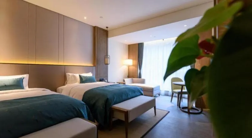 Bed in Landison Xinan Hotel Hangzhou