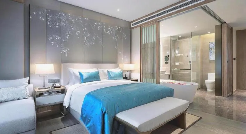 Bed in Landison Xinan Hotel Hangzhou