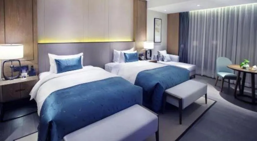 Bed in Landison Xinan Hotel Hangzhou