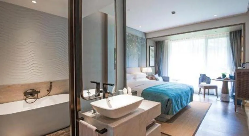 Bed in Landison Xinan Hotel Hangzhou