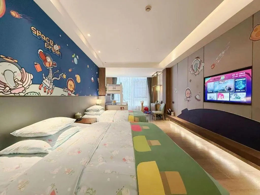 Bed in Landison Xinan Hotel Hangzhou