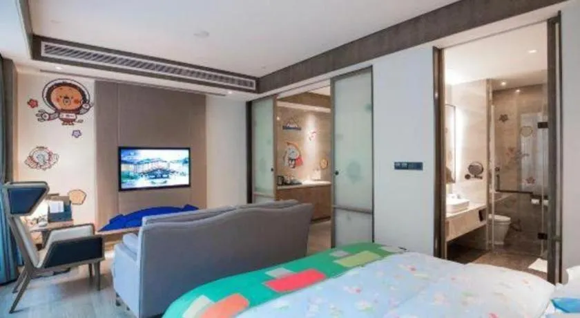 Bed in Landison Xinan Hotel Hangzhou