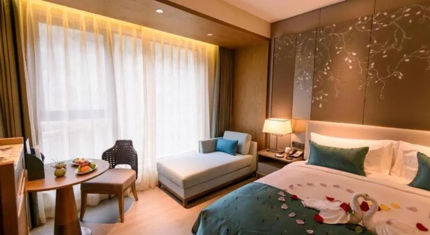 Bed in Landison Xinan Hotel Hangzhou