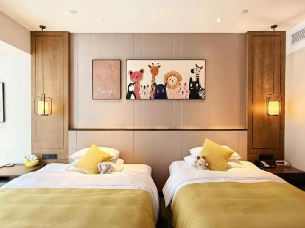 Bed in Landison Xinan Hotel Hangzhou