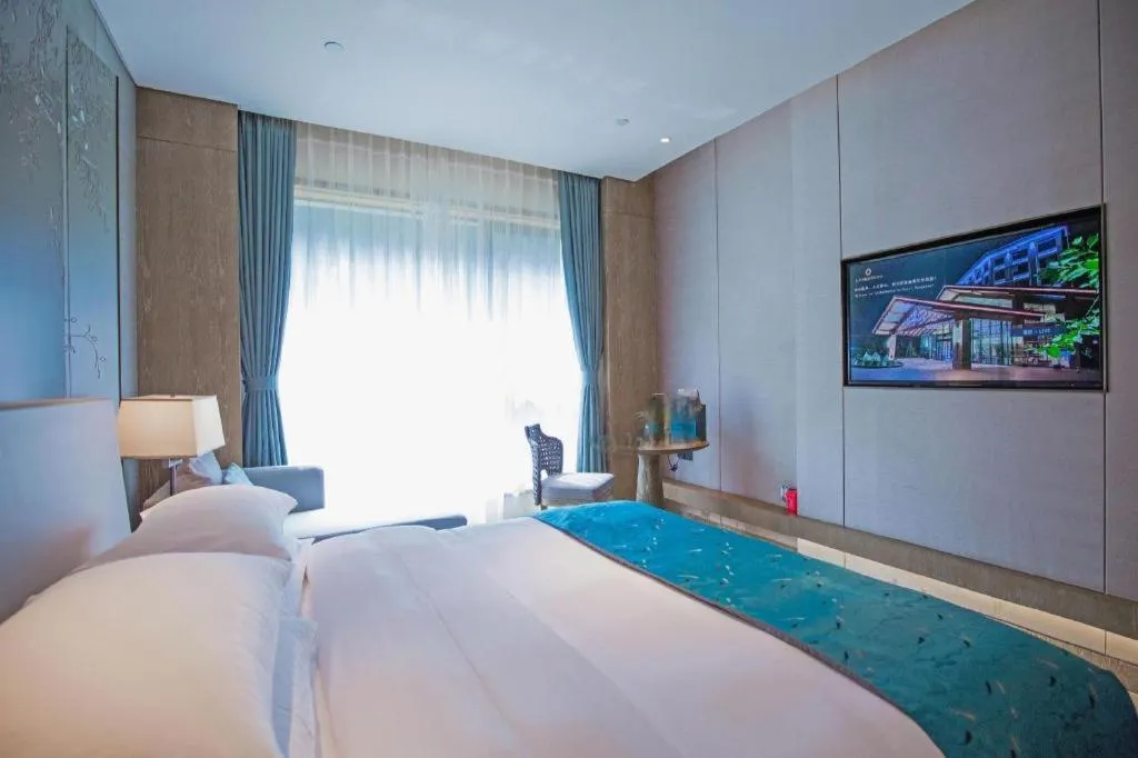 Bed in Landison Xinan Hotel Hangzhou