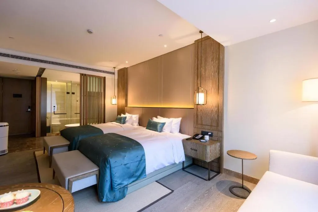 Bed in Landison Xinan Hotel Hangzhou