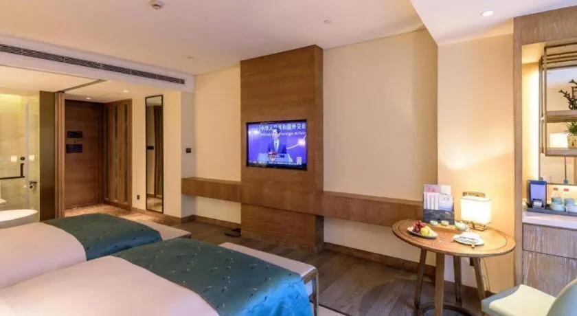 Bed in Landison Xinan Hotel Hangzhou