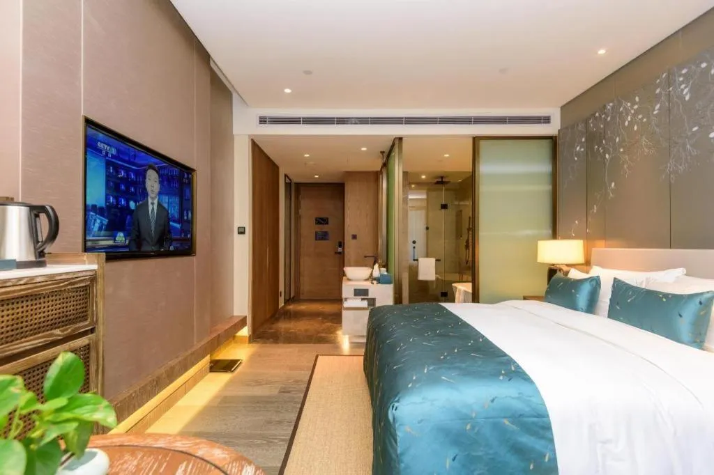 Bed in Landison Xinan Hotel Hangzhou