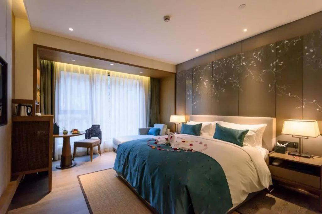 Bed in Landison Xinan Hotel Hangzhou