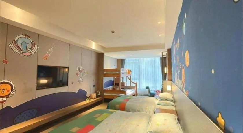 Bed in Landison Xinan Hotel Hangzhou