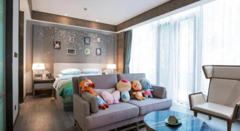 Bed in Landison Xinan Hotel Hangzhou