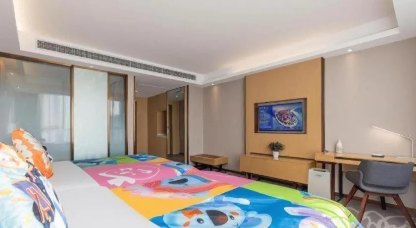 Bed in Lavande Hotel·Gaomi Government