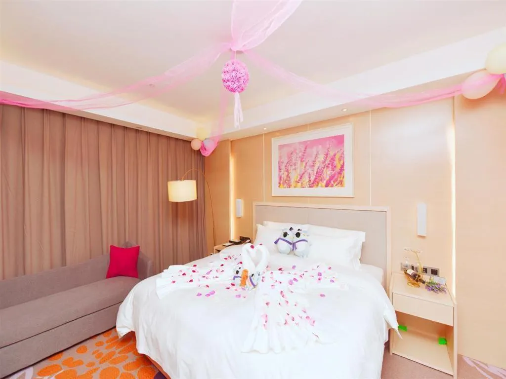 Bed in Lavande Hotel·Gaomi Government