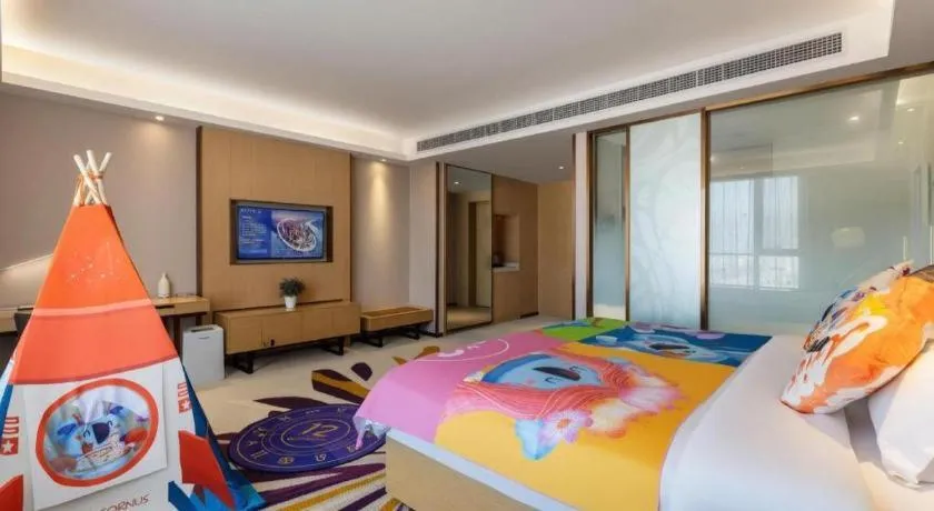 Bed in Lavande Hotel·Gaomi Government