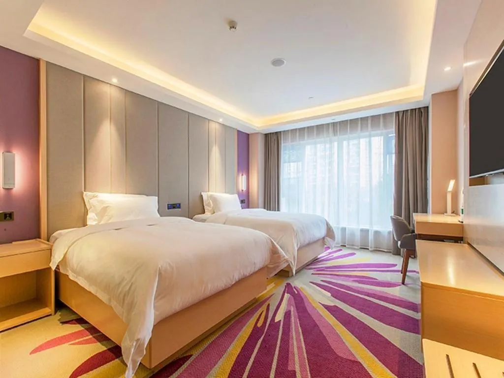 Bed in Lavande Hotel·Gaomi Government