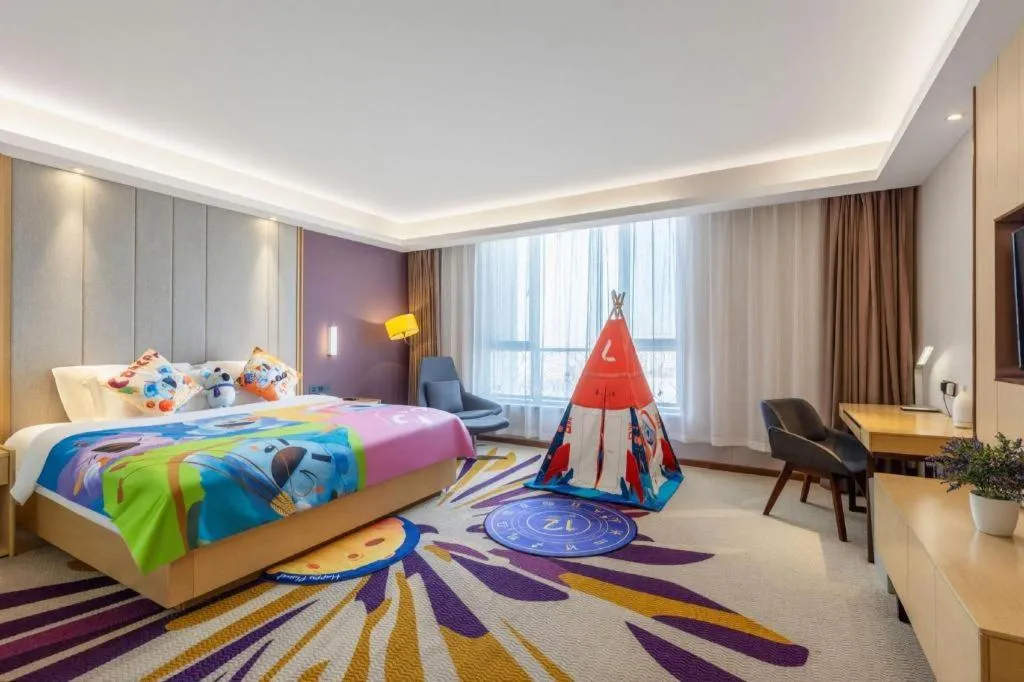 Bed in Lavande Hotel·Gaomi Government