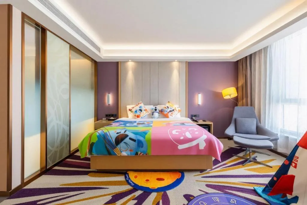 Bed in Lavande Hotel·Gaomi Government