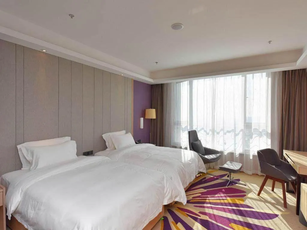 Bed in Lavande Hotel·Gaomi Government