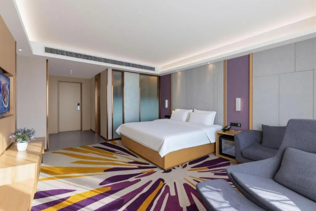 Bed in Lavande Hotel·Gaomi Government