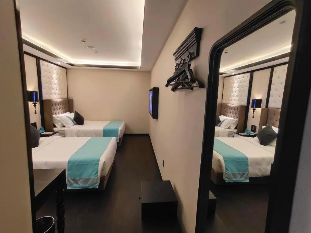 Bed in Xana Hotelle Shaghai Hongqiao Hub National Exhibition Center Qibao Lianming Road