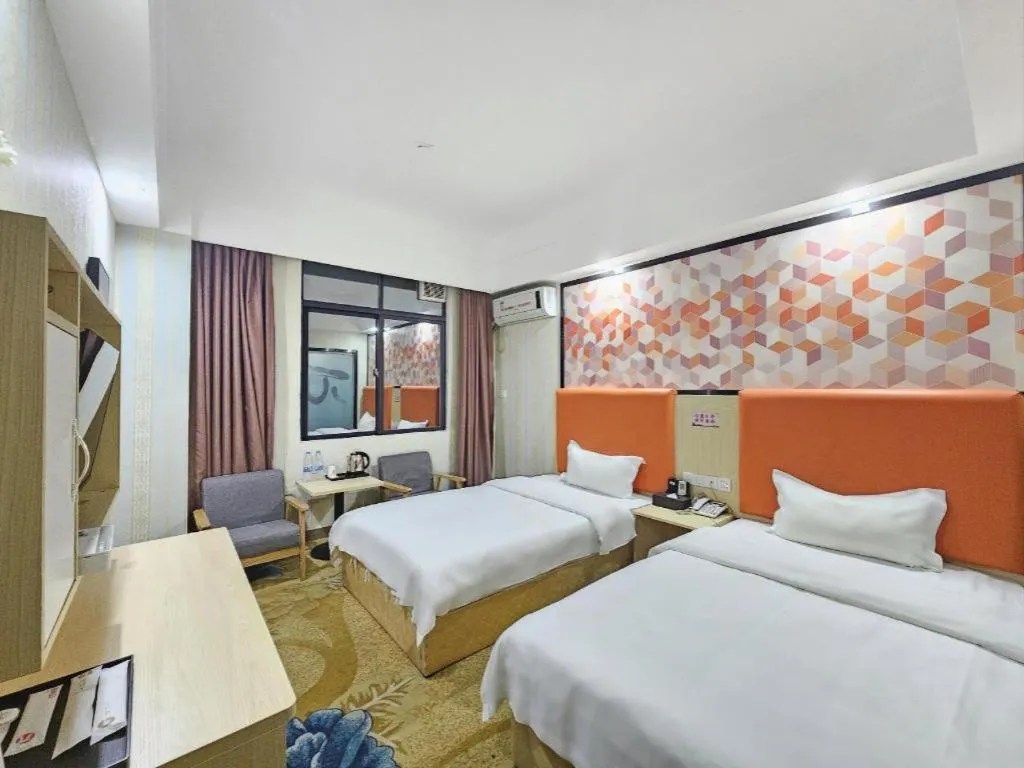 Bed in PAI Hotel·Huazhou Bus Terminal