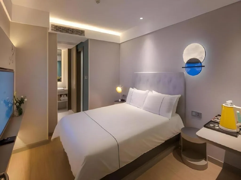 Bed in Magnotel Hotel Shiyan Wuyan Pedestrian Street