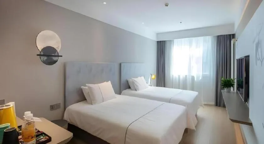 Bed in Magnotel Hotel Shiyan Wuyan Pedestrian Street