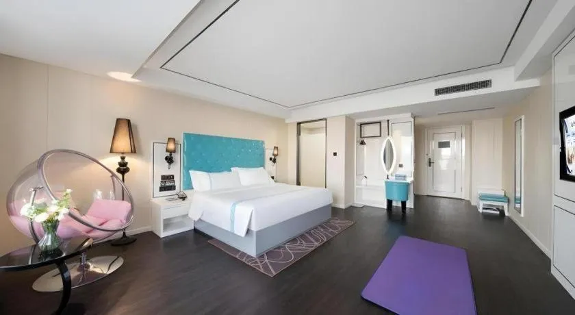 Bed in Xana Hotelle Chengdu Dafeng Huirong Plaza Longhu Street