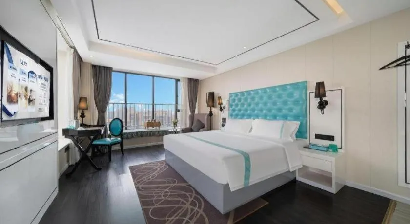 Bed in Xana Hotelle Chengdu Dafeng Huirong Plaza Longhu Street