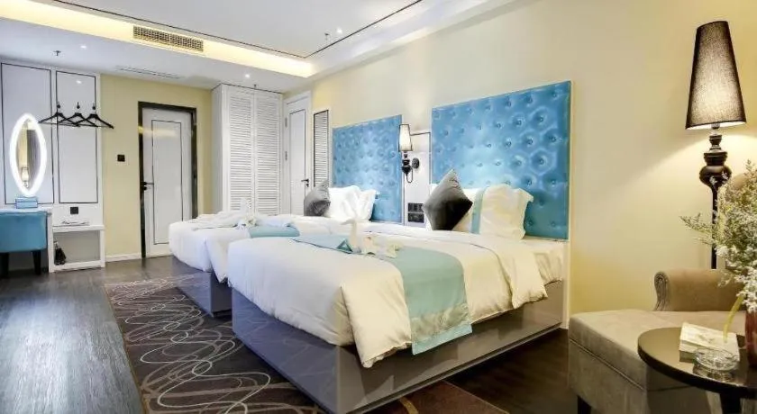 Bed in Xana Hotelle Chengdu Dafeng Huirong Plaza Longhu Street