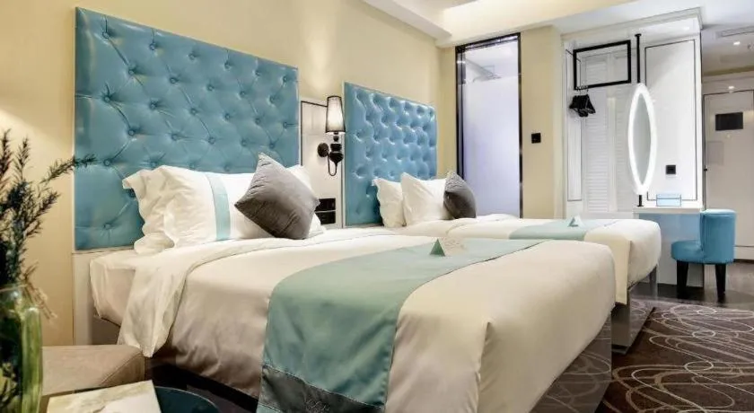 Bed in Xana Hotelle Chengdu Dafeng Huirong Plaza Longhu Street