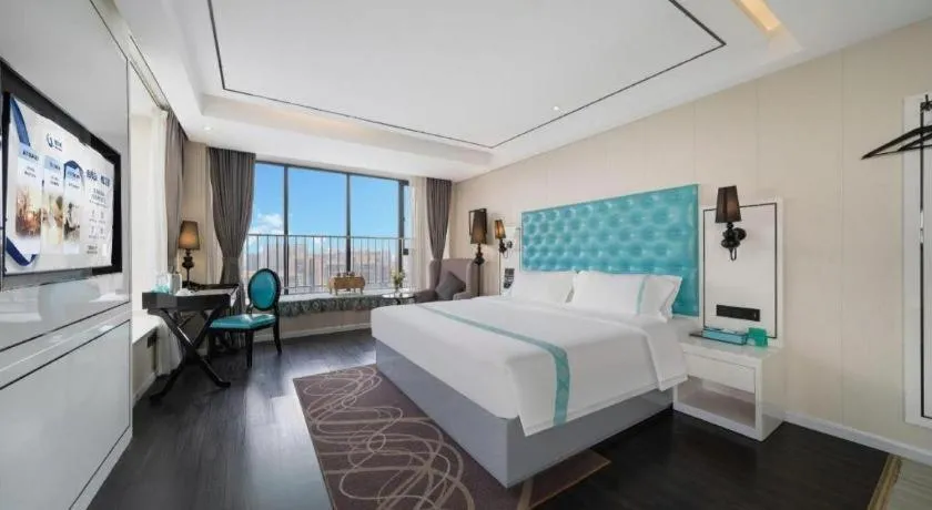 Bed in Xana Hotelle Chengdu Dafeng Huirong Plaza Longhu Street