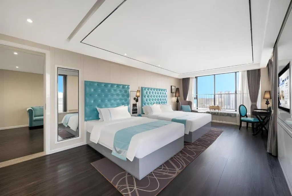 Bed in Xana Hotelle Chengdu Dafeng Huirong Plaza Longhu Street