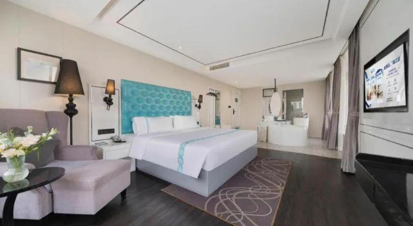 Bed in Xana Hotelle Chengdu Dafeng Huirong Plaza Longhu Street