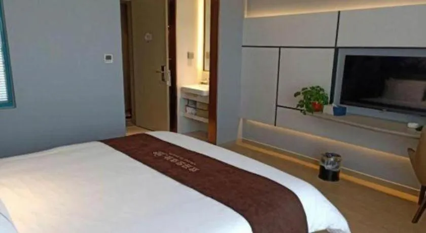 Bed in Magnotel Hotel Anshun West High-Speed Railway Station