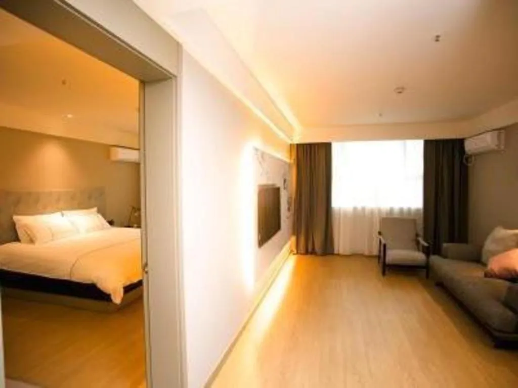 Bed in Magnotel Hotel Jining Yanzhou Metro Station Jiuxianqiao South Road