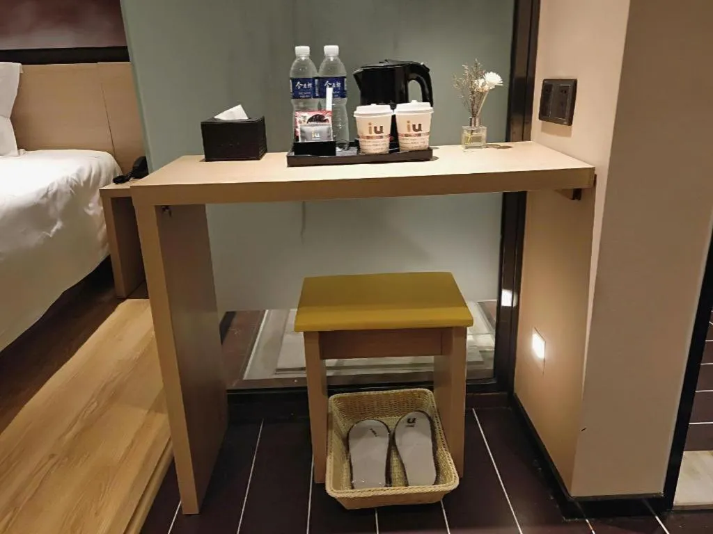 Bed in IU Hotel·Yangquan Xinjian Street Tianqiao