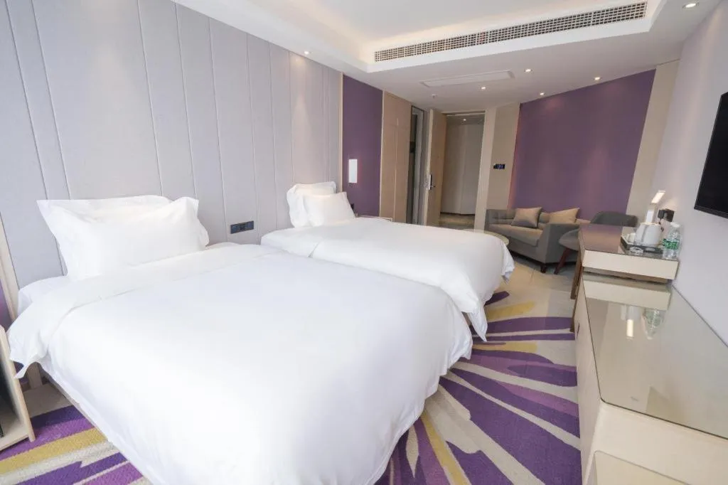 Bed in Lavande Hotel·Tianmen Xincheng