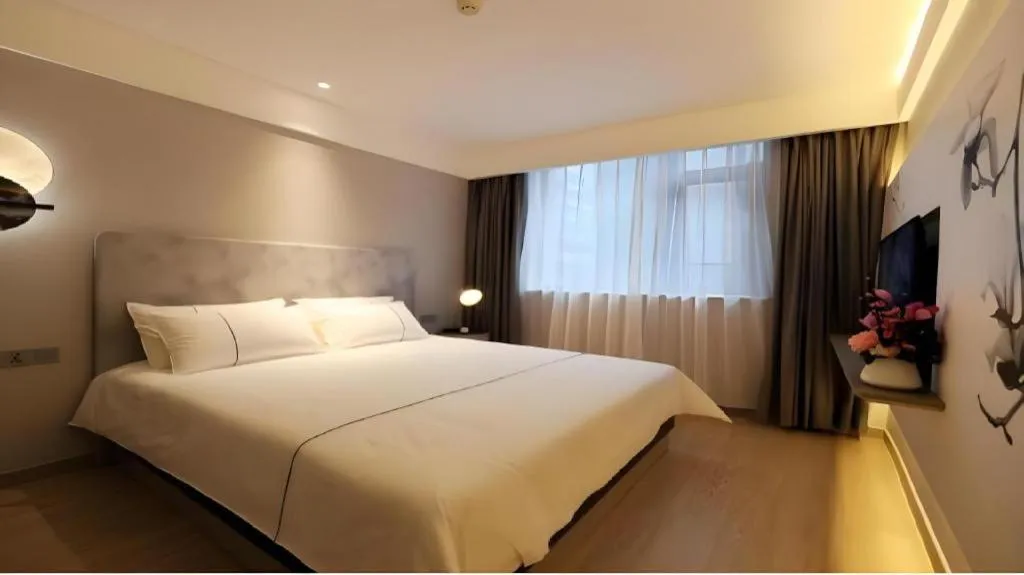 Bed in Magnotel Hotel·Luanyang Luanchuan Changchun Road Cross Street