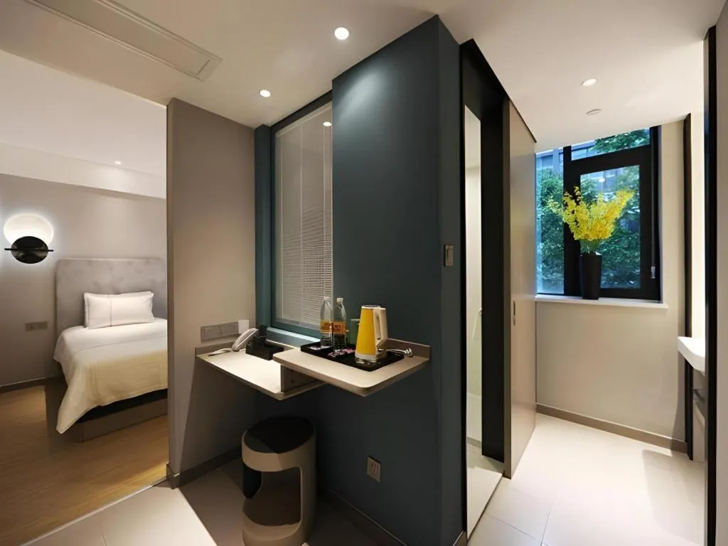 Bed in Magnotel Hotel·Luanyang Luanchuan Changchun Road Cross Street