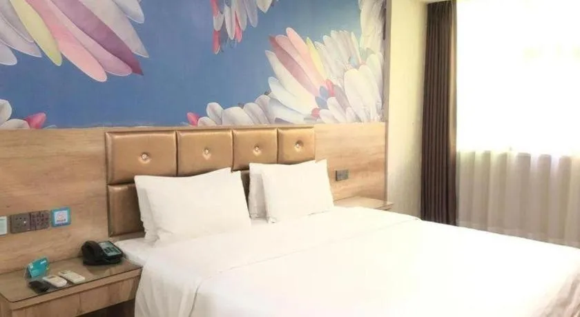Bed in PAI Hotel·Linfen Hongdong Lily Town