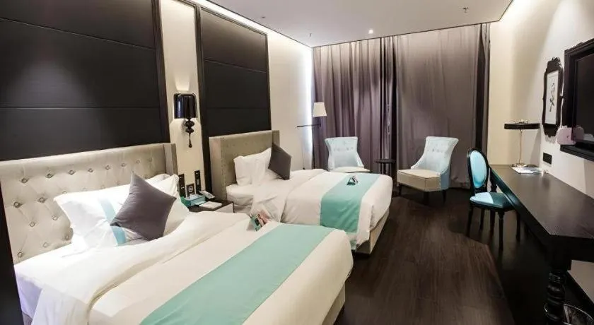 Bed in Xana Hotelle·Chuzhou TianChang