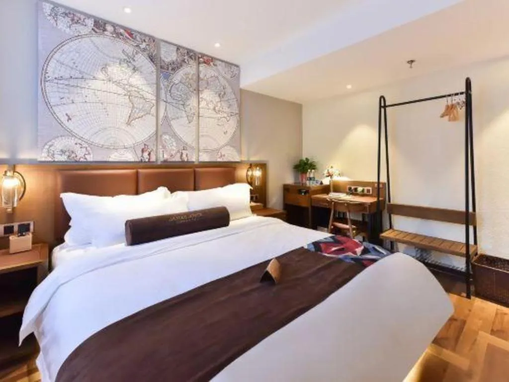 Bed in James Joyce Coffetel·Beijing South Muxiyuan Metro Station