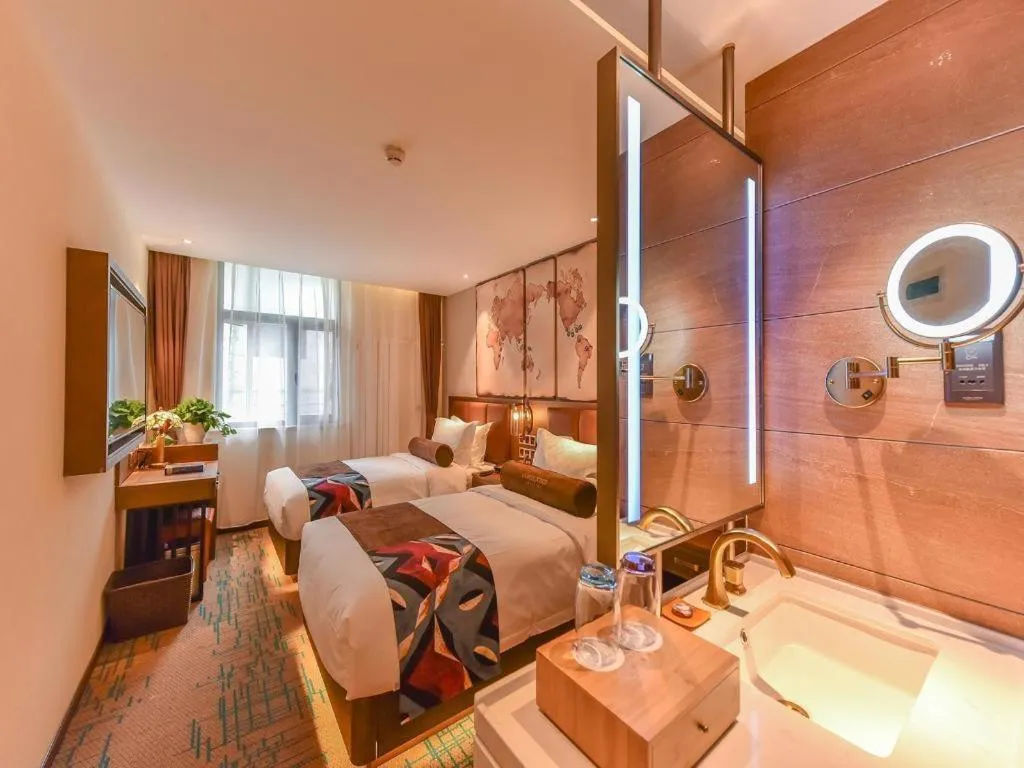 Bed in James Joyce Coffetel·Beijing South Muxiyuan Metro Station