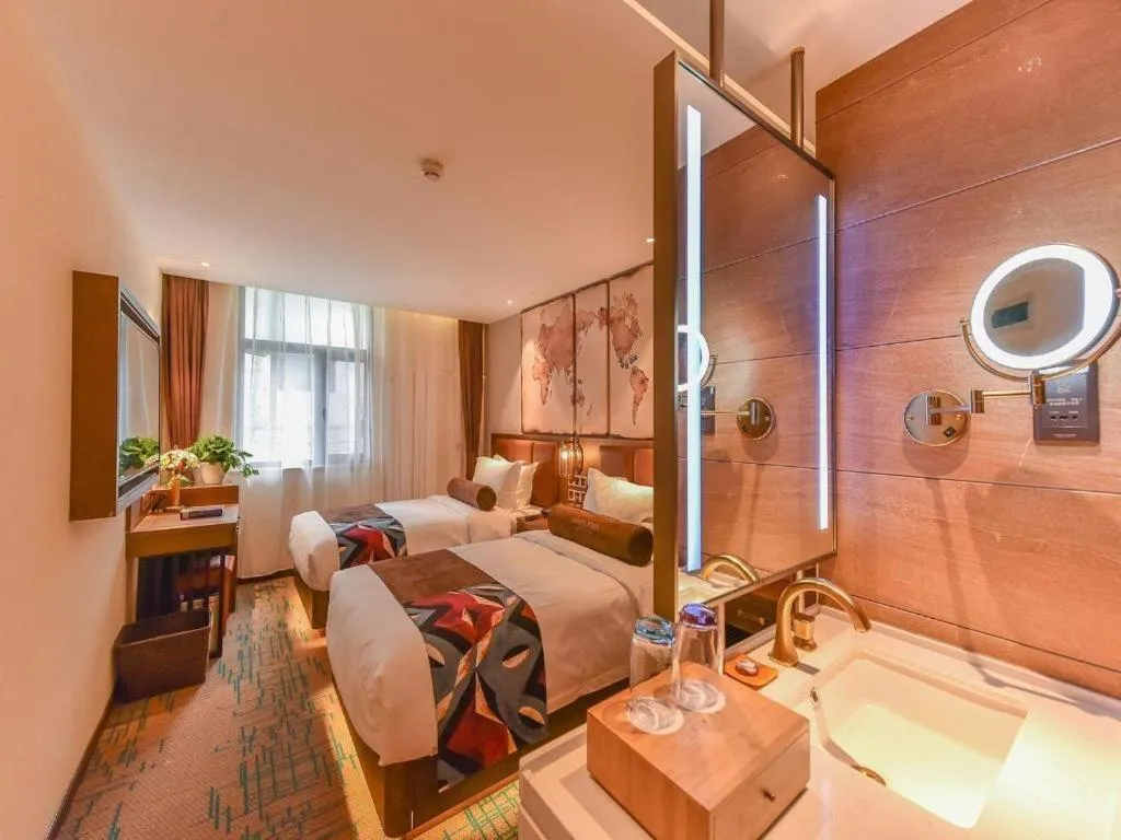 Bed in James Joyce Coffetel·Beijing South Muxiyuan Metro Station