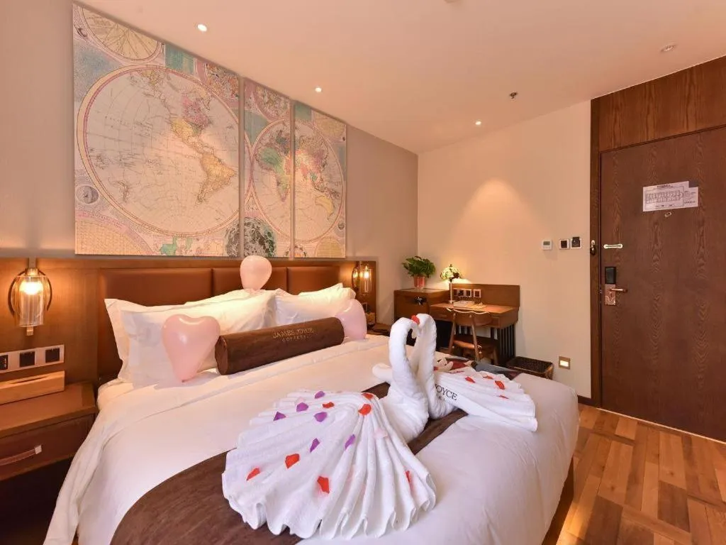 Bed in James Joyce Coffetel·Beijing South Muxiyuan Metro Station