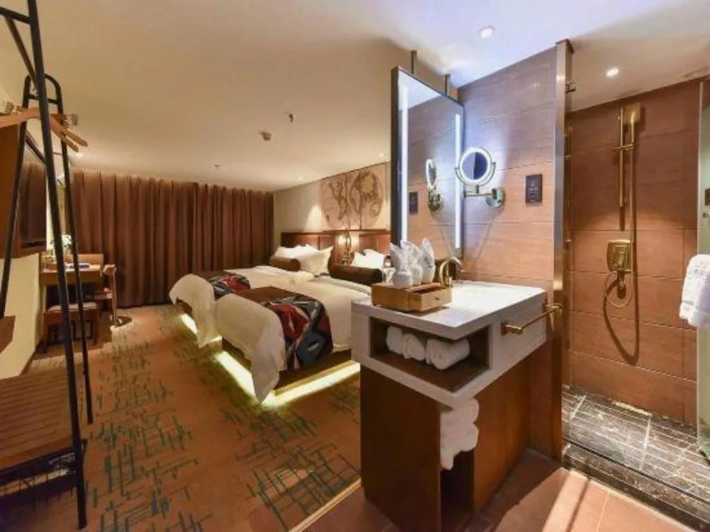 Bed in James Joyce Coffetel·Beijing South Muxiyuan Metro Station