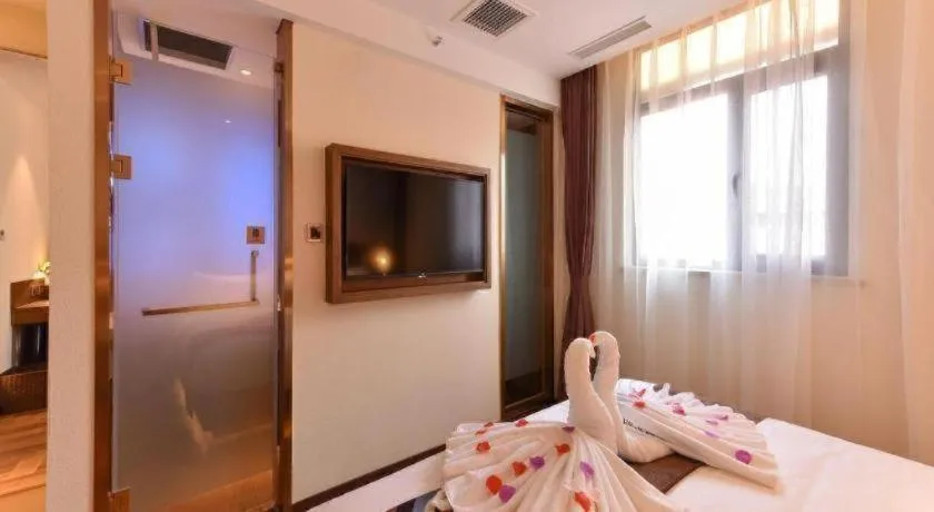 Bed in James Joyce Coffetel·Beijing South Muxiyuan Metro Station