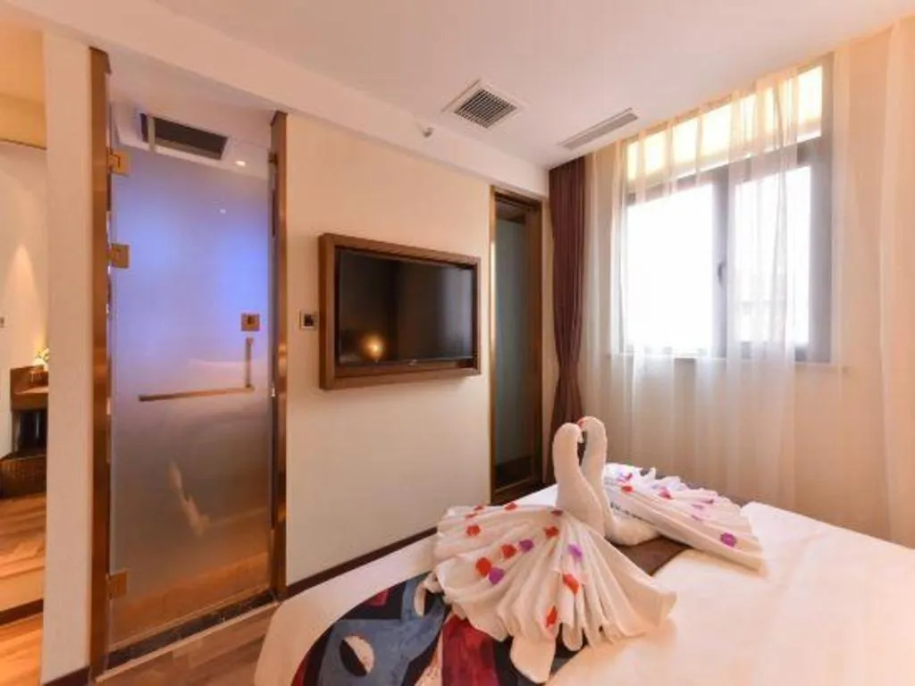 Bed in James Joyce Coffetel·Beijing South Muxiyuan Metro Station