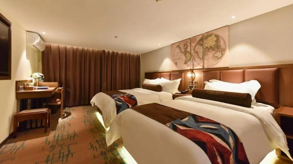 Bed in James Joyce Coffetel·Beijing South Muxiyuan Metro Station